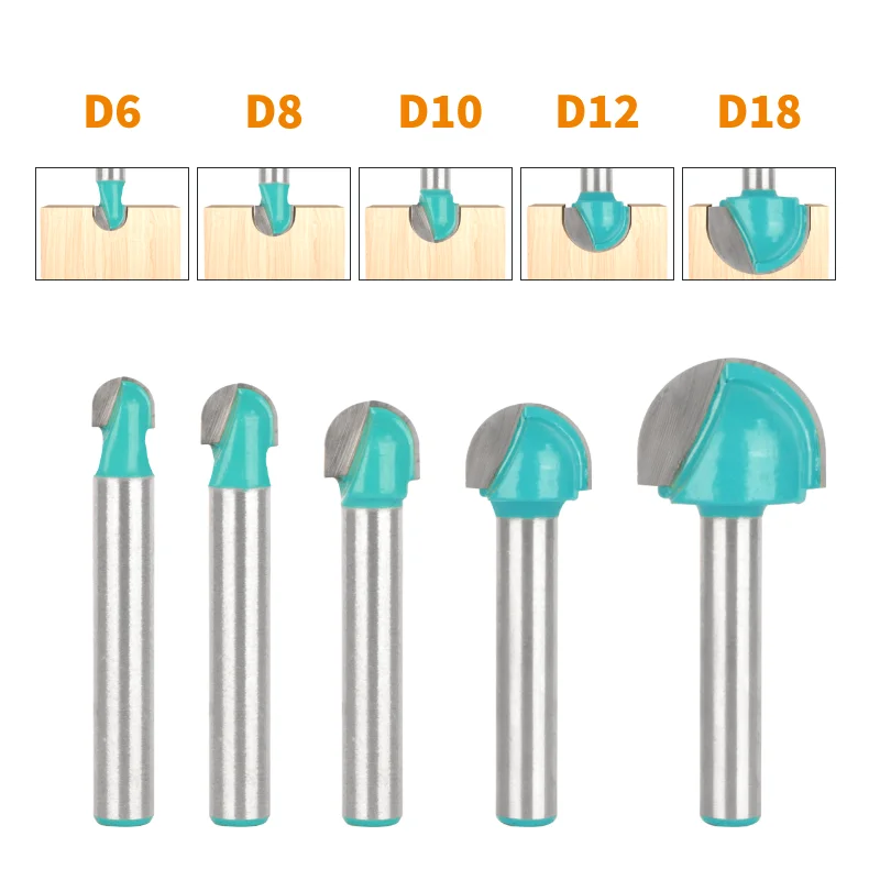 For Wood Bit Face Mill Carbide Cutter End Mill 5PCS 6MM Shank Green Cove Box Bit Router Bit Woodworking Milling Cutter
For Wood Bit Face Mill Carbide Cutter End Mill 5PCS 6MM Shank Green Cove Box Bit Router Bit Woodworking Milling Cutter
