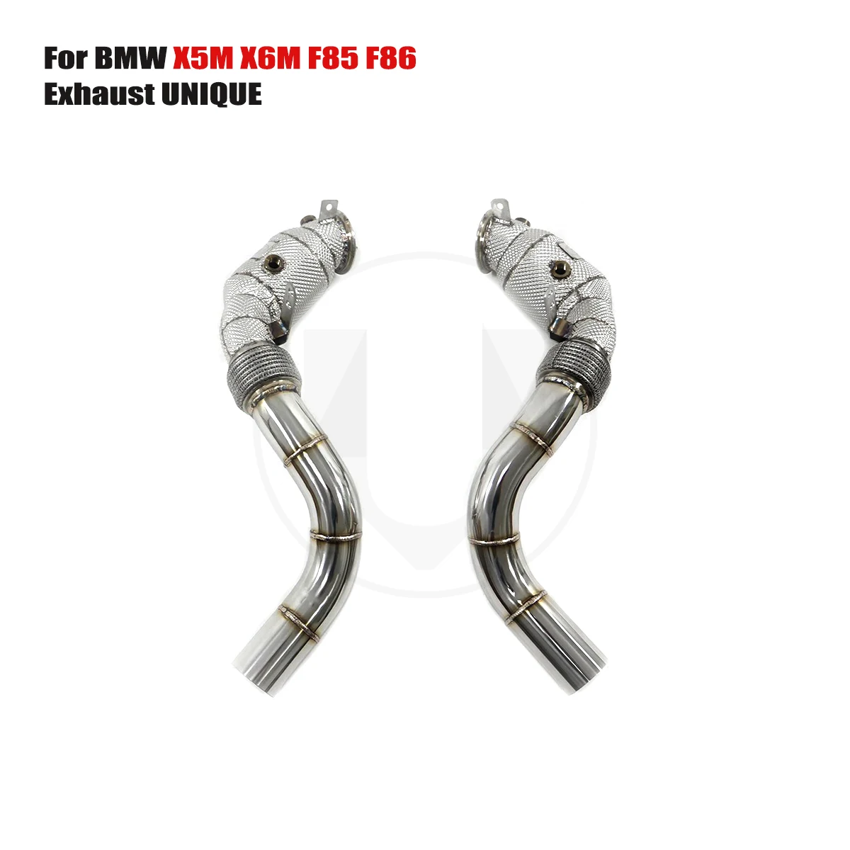 УНИКАЛЬНАЯ для BMW F85 F86 X5M X6M 4,4T Высокопроизводительная выхлопная труба из нержавеющей стали с изолятором 
УНИКАЛЬНАЯ для BMW F85 F86 X5M X6M 4,4T Высокопроизводительная выхлопная труба из нержавеющей стали с изолятором