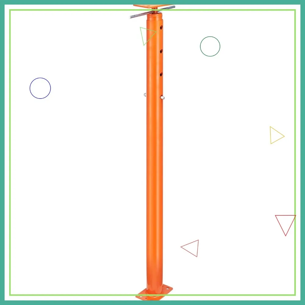 Heavy-Duty Adjustable Floor Jack, 53"-93" Height, 18000 lbs Capacity for Leveling and Temporary Support
Heavy-Duty Adjustable Floor Jack, 53"-93" Height, 18000 lbs Capacity for Leveling and Temporary Support