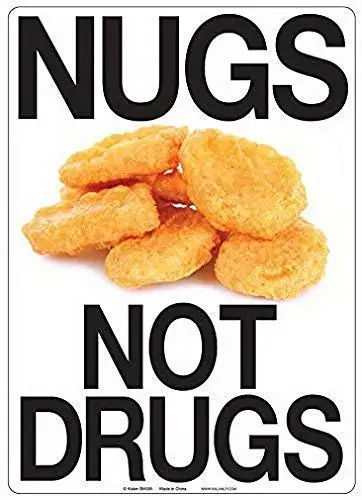 Металлический плакат Nugs, не Лекарственные продукты, жестяной знак, Настенный декор для кухни (8x12)
Металлический плакат Nugs, не Лекарственные продукты, жестяной знак, Настенный декор для кухни (8x12)