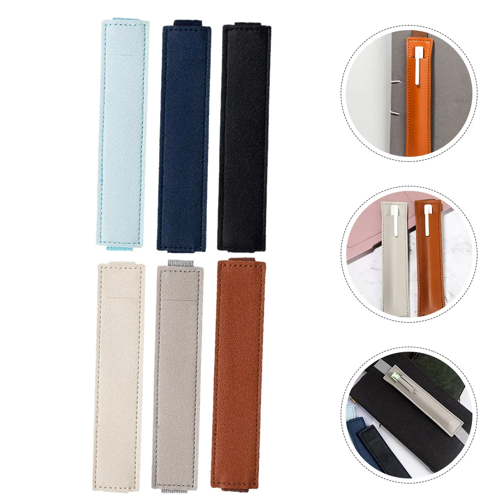 6 Pcs Notebook Capacitive Pen Case Pencil Holder Pouch with Elastic Band Fountain Sleeve Notebooks
6 Pcs Notebook Capacitive Pen Case Pencil Holder Pouch with Elastic Band Fountain Sleeve Notebooks