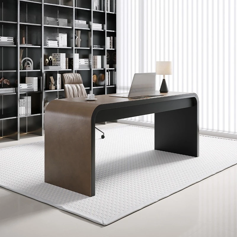 Minimalist Saddle Leather Desk Home Study Desk Bedroom Computer Desk
Minimalist Saddle Leather Desk Home Study Desk Bedroom Computer Desk