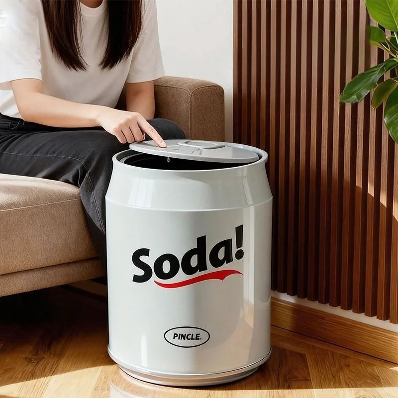 Coke Can Dustbin Plastic Trash Cans Luxury Kitchen Litter Bins Large Living Room Bathroom Trash Bin with Wheels Home Cleaning
Coke Can Dustbin Plastic Trash Cans Luxury Kitchen Litter Bins Large Living Room Bathroom Trash Bin with Wheels Home Cleaning