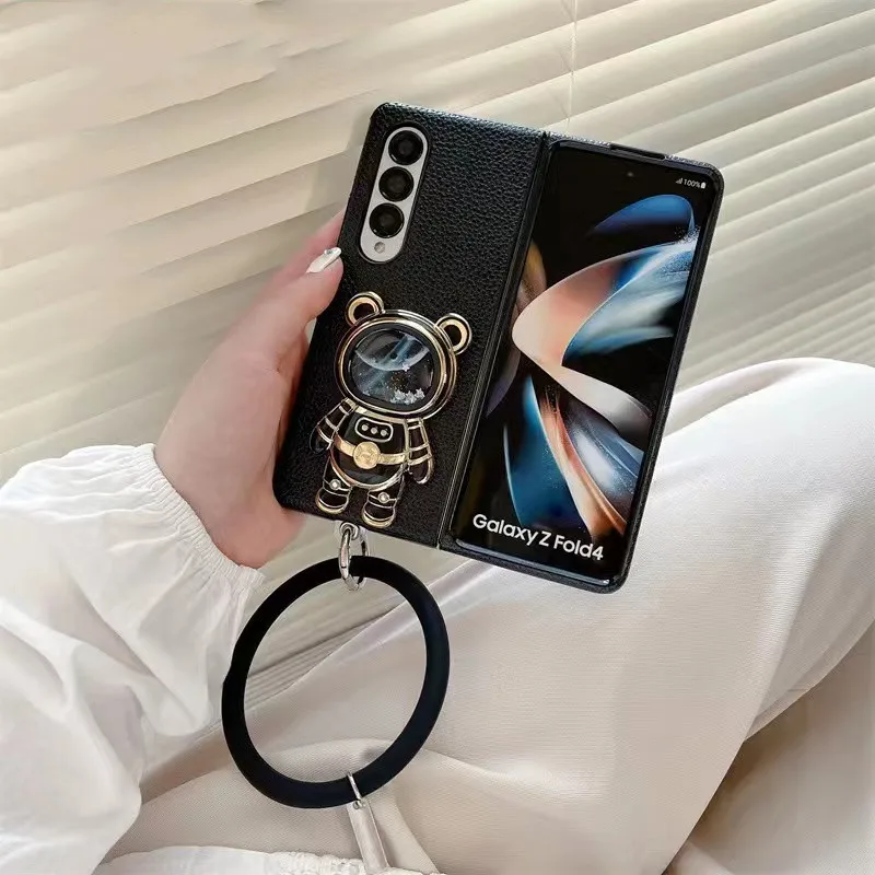 Phone Case For Samsung Galaxy Z Fold 5 Z Fold 6 Leather Cute Space Astronaut Bracket Stand Z Fold 4 3 2 Protective Cover
Phone Case For Samsung Galaxy Z Fold 5 Z Fold 6 Leather Cute Space Astronaut Bracket Stand Z Fold 4 3 2 Protective Cover