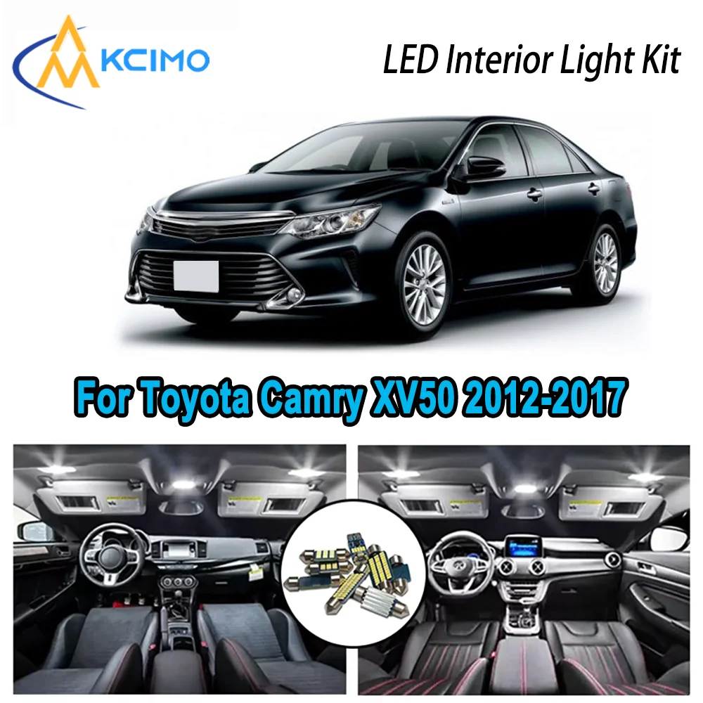 Premium Bright LED Interior Light Kit for Toyota Camry XV50 2012-2017 2014 2015 Dome Map Trunk Car Lamps with Canbus No Error
Premium Bright LED Interior Light Kit for Toyota Camry XV50 2012-2017 2014 2015 Dome Map Trunk Car Lamps with Canbus No Error