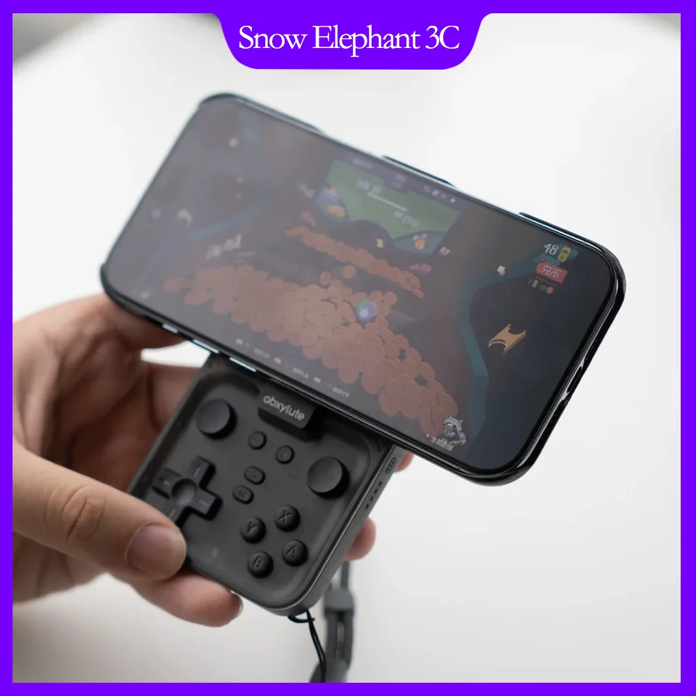 Abxylute M4 Magnetic Phone Grip Mobile Gaming Controller Supports Android iOS Streaming Emulators Bluetooth Detachable Mount
Abxylute M4 Magnetic Phone Grip Mobile Gaming Controller Supports Android iOS Streaming Emulators Bluetooth Detachable Mount