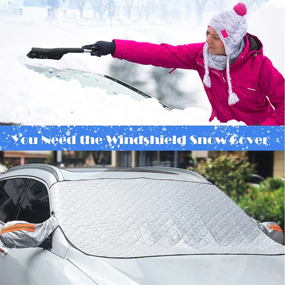 Car snow shield front windshield snow shield winter frost and frost Windows winter car clothing thickened Top Bottom Fixation
Car snow shield front windshield snow shield winter frost and frost Windows winter car clothing thickened Top Bottom Fixation