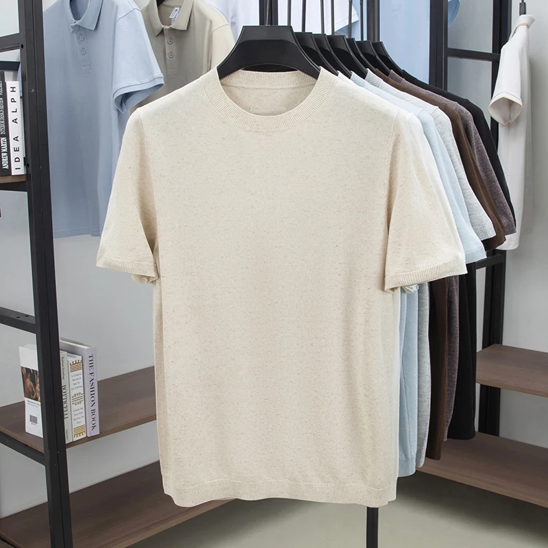 Summer New Style Men's Round-Neck Fashionable, Breathable, Skin-Friendly, Cool-Feeling Short-Sleeved Shirt/Mmsj-3601
Summer New Style Men's Round-Neck Fashionable, Breathable, Skin-Friendly, Cool-Feeling Short-Sleeved Shirt/Mmsj-3601