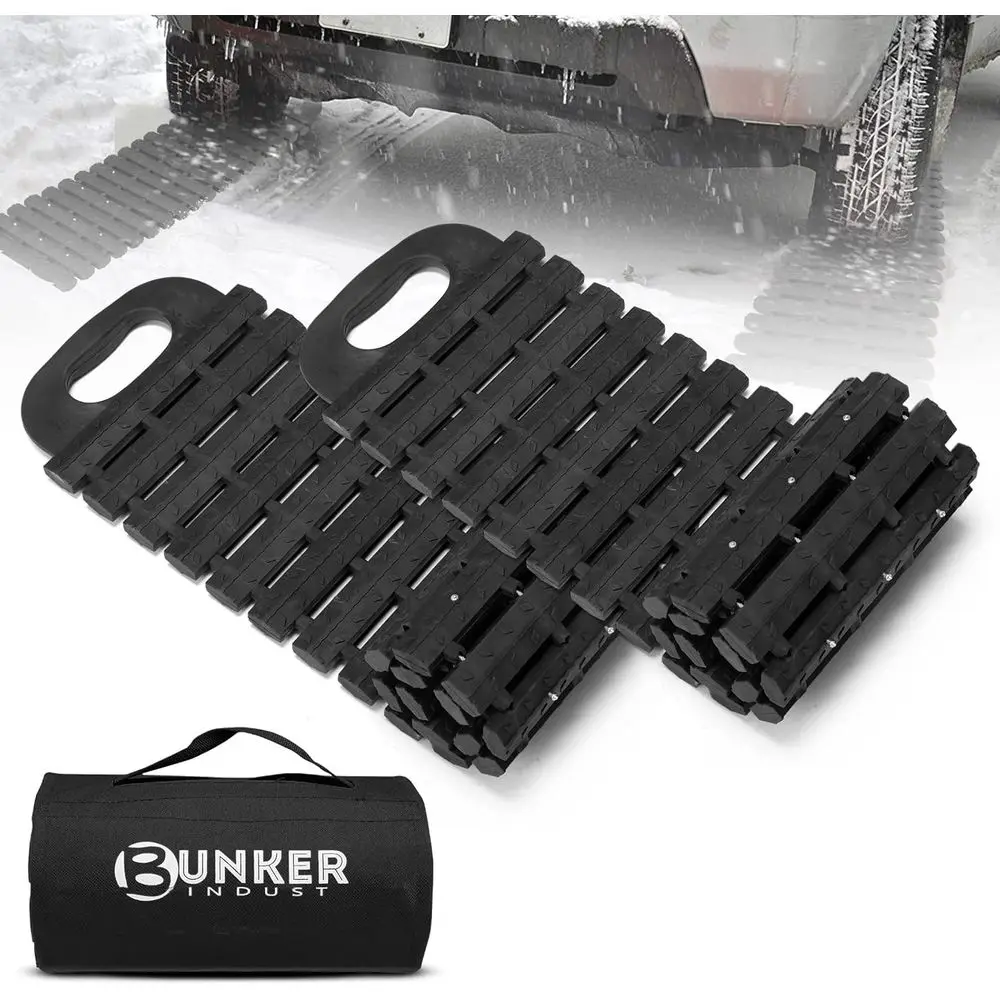 Portable Recovery Tracks for 4X4, Sand, Snow - 2 Pack for Cars, Trucks, Vans
Portable Recovery Tracks for 4X4, Sand, Snow - 2 Pack for Cars, Trucks, Vans