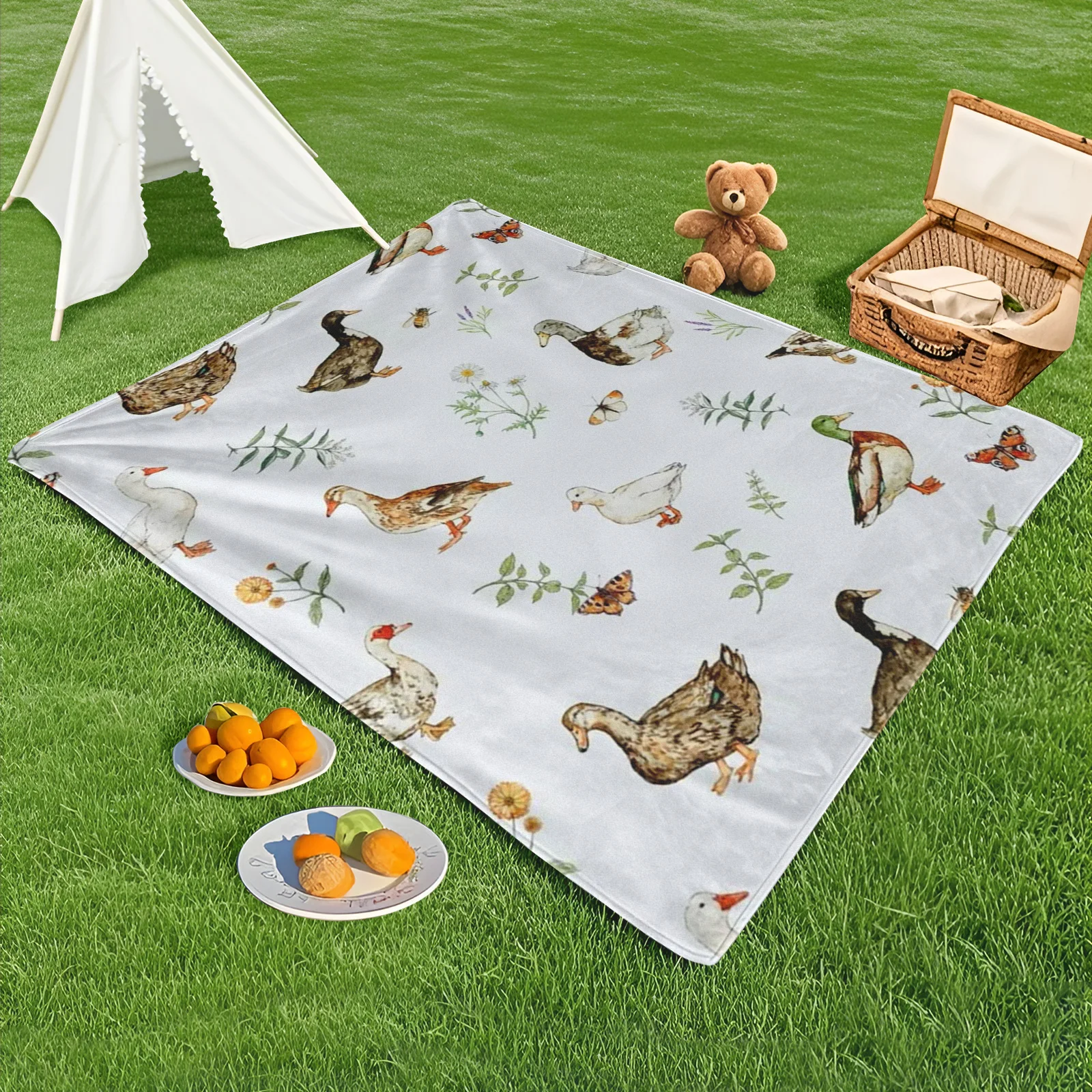 Stylish Outdoor Blanket Featuring Duck Leaf Butterfly Patterns For Camping Hiking And Nature Inspired Gatherings
Stylish Outdoor Blanket Featuring Duck Leaf Butterfly Patterns For Camping Hiking And Nature Inspired Gatherings