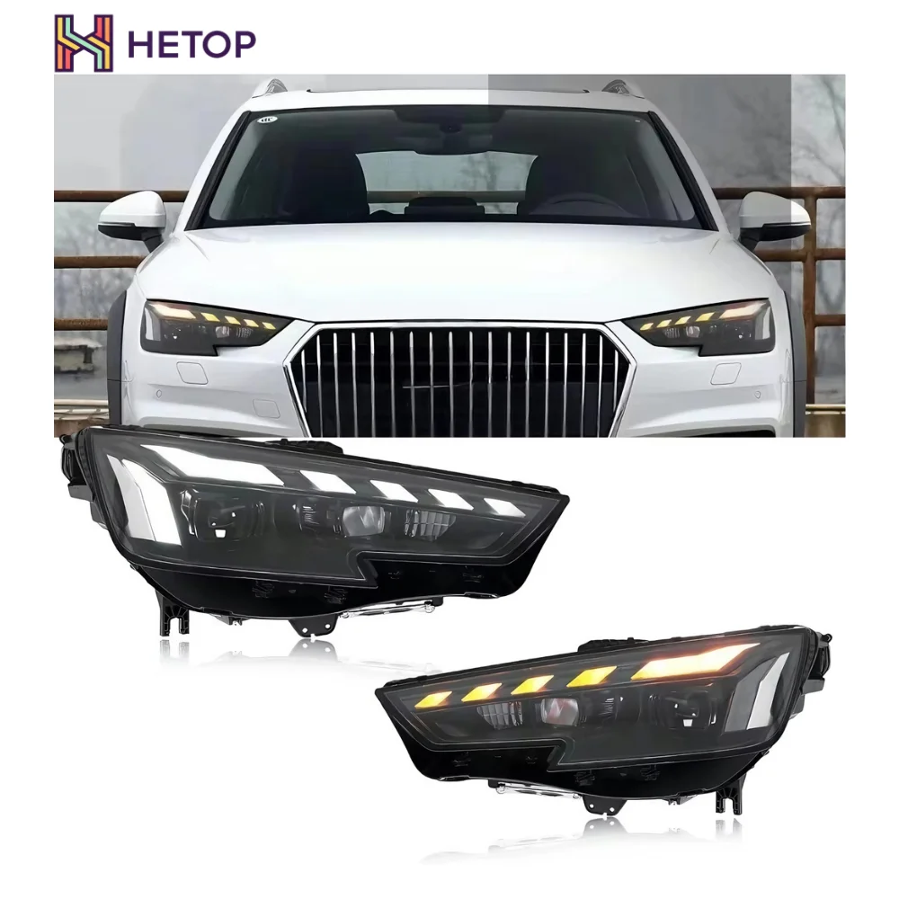 HETOP A4 B8.5 2017-2019 B9.5 DRL LED Matrix Headlamp High Beam Turn Signal Lamp Modified Upgrade Front Light for Audi Headlight
HETOP A4 B8.5 2017-2019 B9.5 DRL LED Matrix Headlamp High Beam Turn Signal Lamp Modified Upgrade Front Light for Audi Headlight