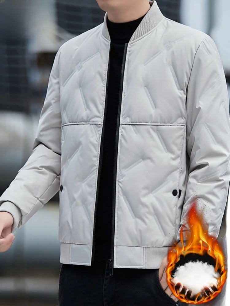Paul 2025 Men's Winter Lightweight down Jaet Pure Color Soft Versatile White Du down Warmth Youth Outerwear Coat
Paul 2025 Men's Winter Lightweight down Jaet Pure Color Soft Versatile White Du down Warmth Youth Outerwear Coat
