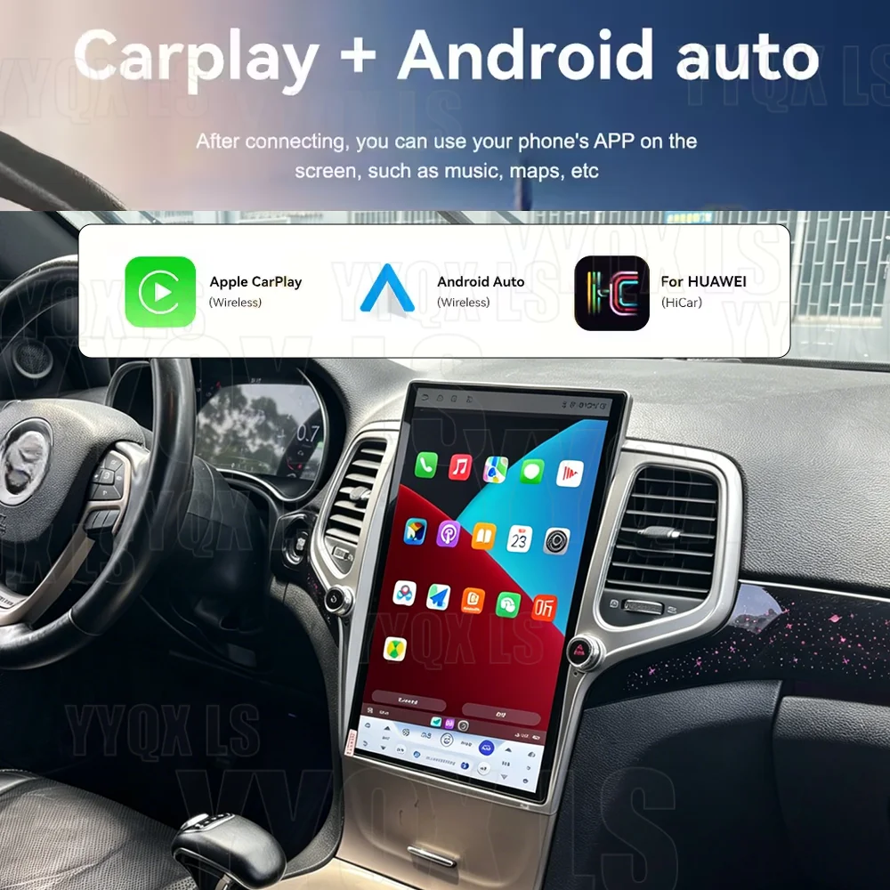Android For Jeep Grand Cherokee 2011-2022 Car Radio Multimedia Player GPS Navigation Stereo Screen smart car systems Head Unit
Android For Jeep Grand Cherokee 2011-2022 Car Radio Multimedia Player GPS Navigation Stereo Screen smart car systems Head Unit
