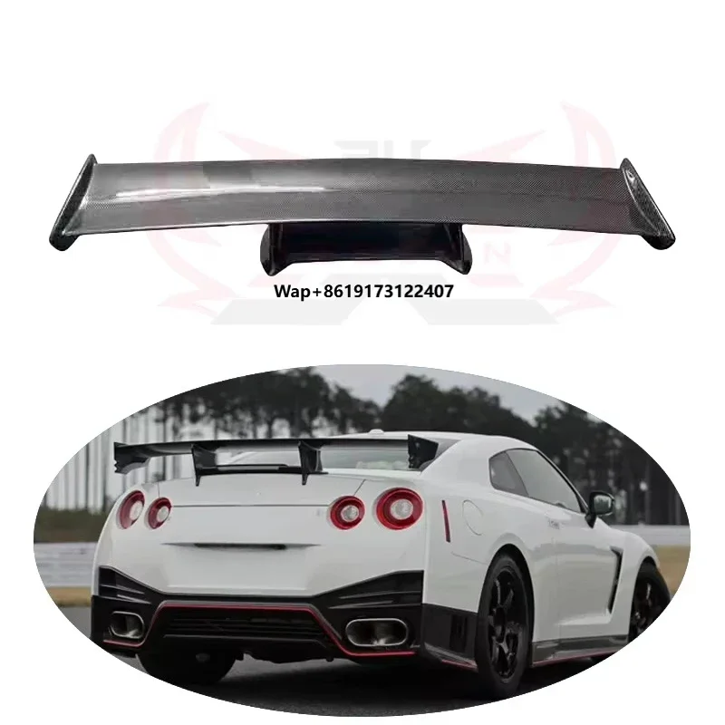 Carbon Fiber Style Rear Trunk Lip Spoiler Wing for GTR R35 2008-2019 Body Kit
Carbon Fiber Style Rear Trunk Lip Spoiler Wing for GTR R35 2008-2019 Body Kit
