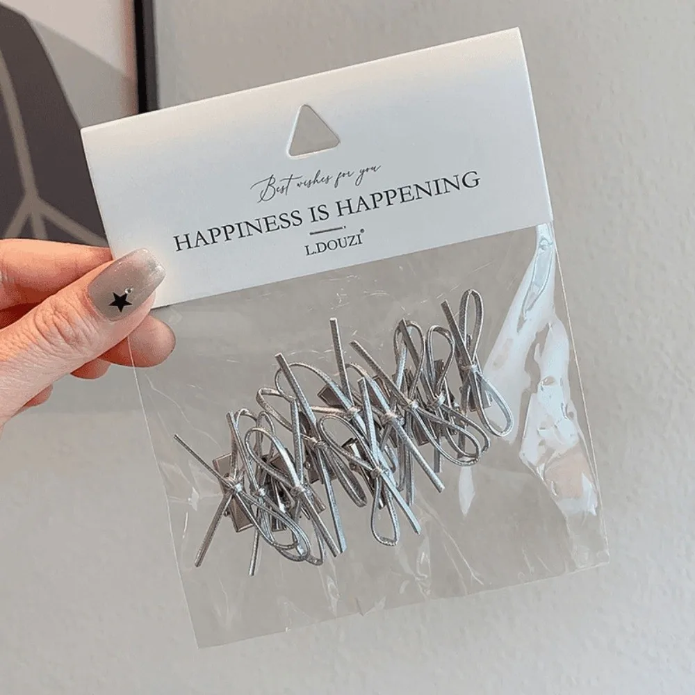 10pcs Sweet Mini Bowknot Hair Clip Dopamine Candy Color Dopamine Hair Pins Bow Knot Mini Sided Clips Girl
10pcs Sweet Mini Bowknot Hair Clip Dopamine Candy Color Dopamine Hair Pins Bow Knot Mini Sided Clips Girl