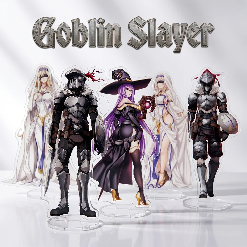 Anime Goblin Slayer Goblin Slayer Priestess 15CM Double-sided HD Printing Acrylic Stand keychain Cosplay Desk Decor Collect gift
Anime Goblin Slayer Goblin Slayer Priestess 15CM Double-sided HD Printing Acrylic Stand keychain Cosplay Desk Decor Collect gift