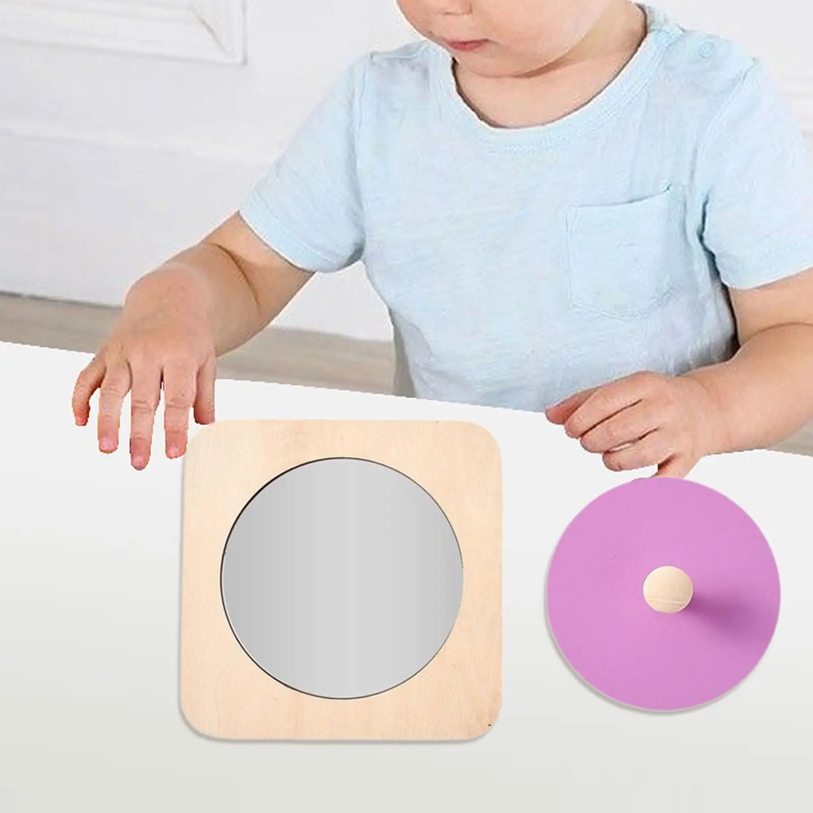 Детское зеркало, детские головоломки с ручками, обучающий инструмент, обучающие навыки мелкой моторики, деревянные сенсорные игрушки для малышей, детей дошкольного возраста
Детское зеркало, детские головоломки с ручками, обучающий инструмент, обучающие навыки мелкой моторики, деревянные сенсорные игрушки для малышей, детей дошкольного возраста