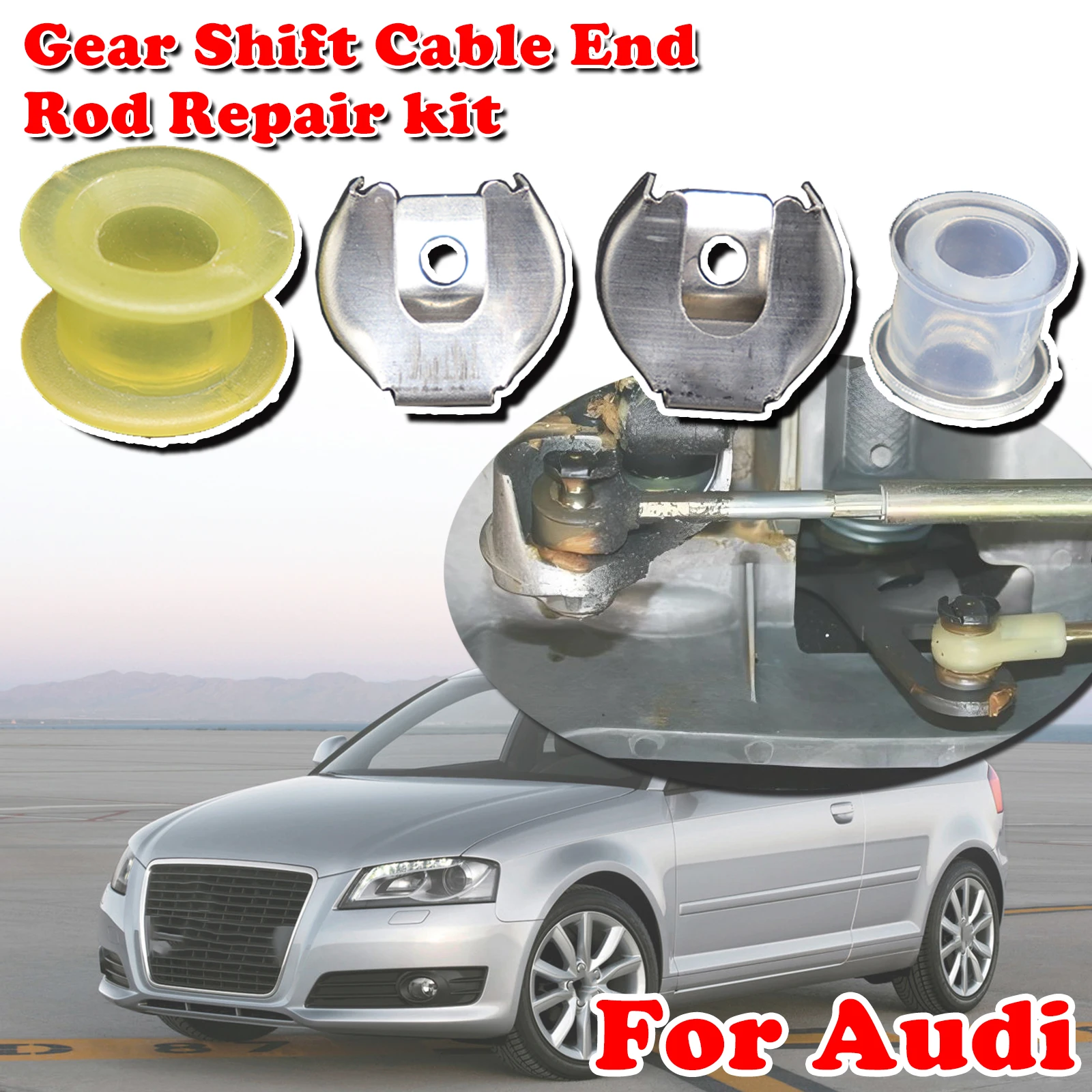 4pcs/kit MT Gearshift Cable Gearbox Bushing For Audi A3 8L 8P A1 A2 TT Lock Washer Gear Shifter Selector Linkage End Accessories
4pcs/kit MT Gearshift Cable Gearbox Bushing For Audi A3 8L 8P A1 A2 TT Lock Washer Gear Shifter Selector Linkage End Accessories