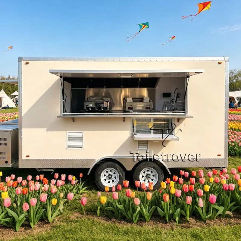 Custom Catering Trailer Ice Cream Trailer Food Truck Hot Dog Food Cart Trailer With Cooking Equipment
Custom Catering Trailer Ice Cream Trailer Food Truck Hot Dog Food Cart Trailer With Cooking Equipment