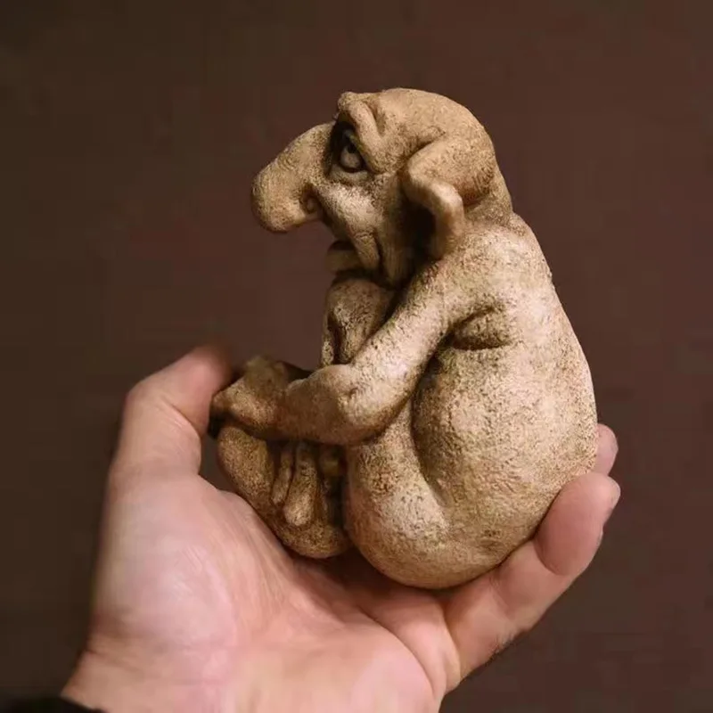 1pc 13cm Gothic Troll Sculpture Cast Stone Gothic Troll Sculpture Stone Statue Statue Garden Ornament
1pc 13cm Gothic Troll Sculpture Cast Stone Gothic Troll Sculpture Stone Statue Statue Garden Ornament