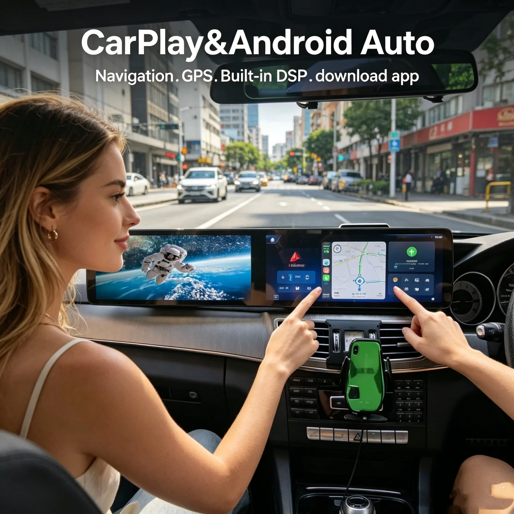 RHD LHD 25.6" Dual Screen Android 13 For Mercedes Benz E W212 2009-2015 Qualcomm GPS Navigation Carplay Car Radio Touch Screen
RHD LHD 25.6" Dual Screen Android 13 For Mercedes Benz E W212 2009-2015 Qualcomm GPS Navigation Carplay Car Radio Touch Screen