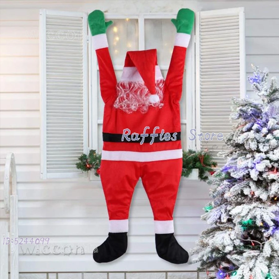 Забавный Санта-Клаус, скалолазание, Настенный декор, Рождественский подвесной орнамент, плюшевый Санта-Клаус, ноэльдс, аниме, обхват
Забавный Санта-Клаус, скалолазание, Настенный декор, Рождественский подвесной орнамент, плюшевый Санта-Клаус, ноэльдс, аниме, обхват