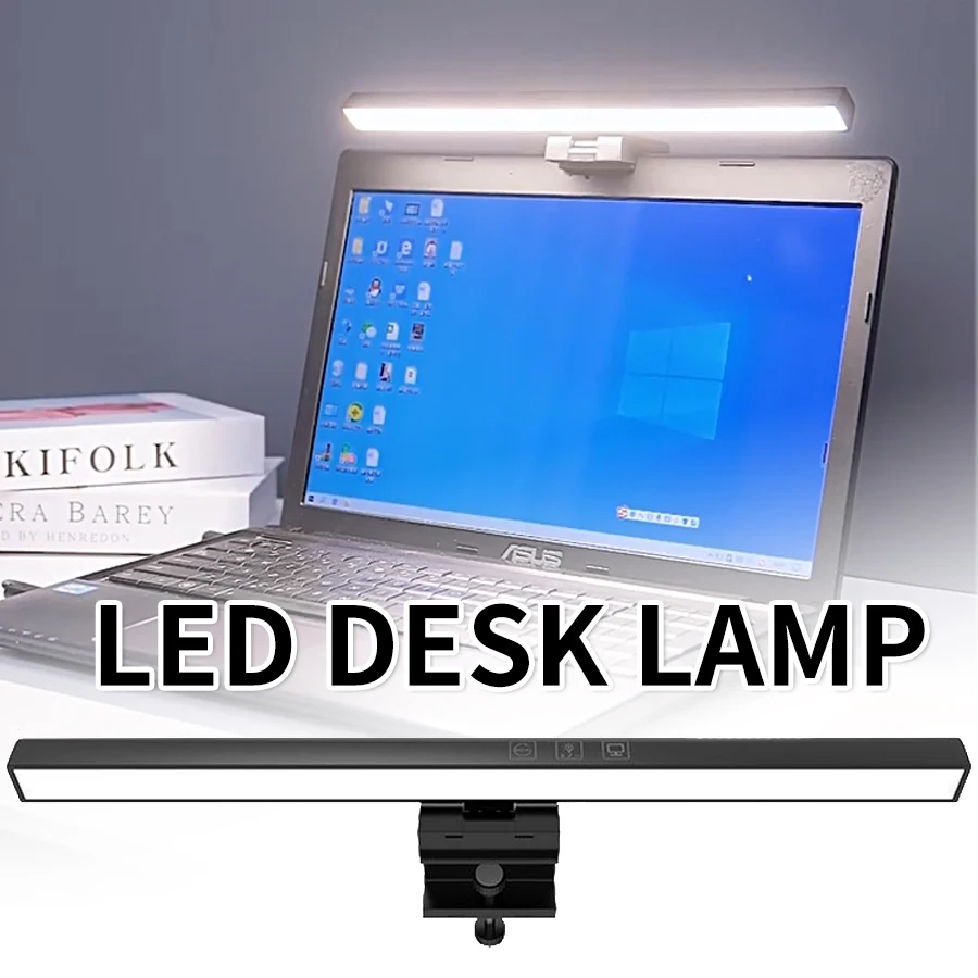 33cm 50cm LED Desk Lamp USB PC Computer Monitor Light Bar Screen Hanging Light Dimmable 3 Colors Reading Study Work Table Lamp
33cm 50cm LED Desk Lamp USB PC Computer Monitor Light Bar Screen Hanging Light Dimmable 3 Colors Reading Study Work Table Lamp