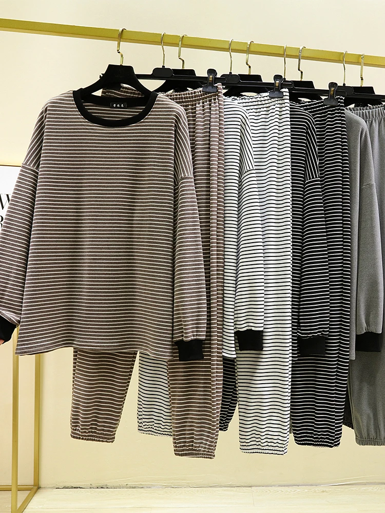 Зимний комплект нижнего белья Thiened, женский длинный комбинезон све, повседневная домашняя одежда, топ в полоску Dervo, большие размеры, ботинки
Зимний комплект нижнего белья Thiened, женский длинный комбинезон све, повседневная домашняя одежда, топ в полоску Dervo, большие размеры, ботинки