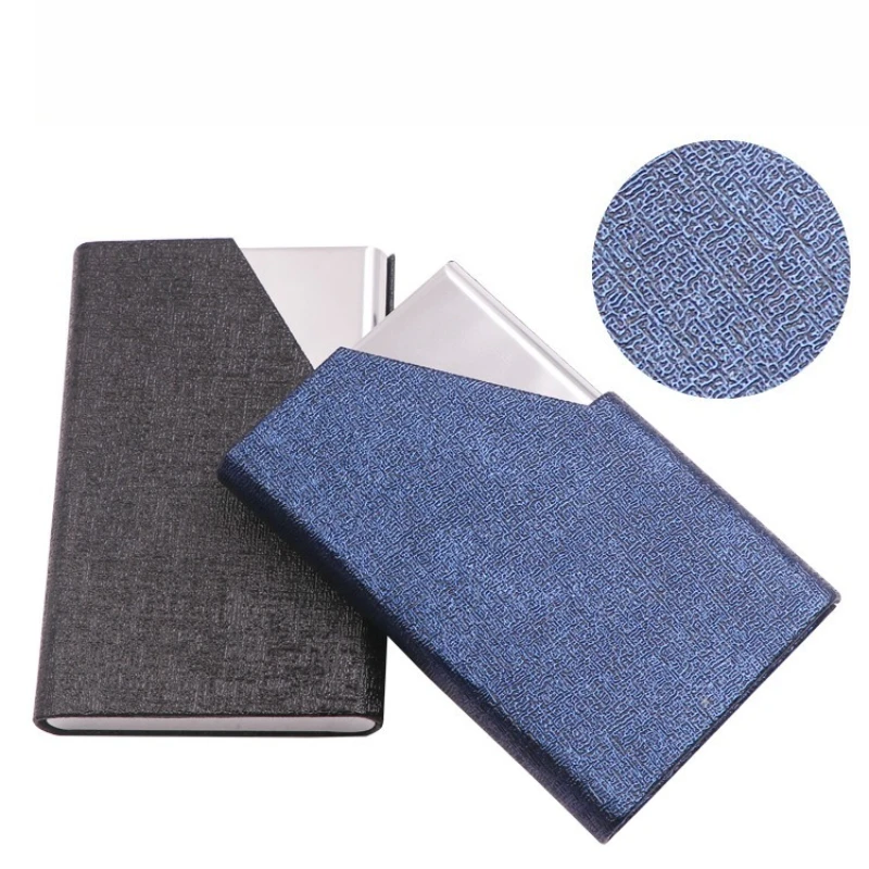 2026 Multifunction PU Leather Womem Card Box Minimalist Business Men's Magnetic Card HolderStainless Steel Mini Unisex Card Bag
2026 Multifunction PU Leather Womem Card Box Minimalist Business Men's Magnetic Card HolderStainless Steel Mini Unisex Card Bag