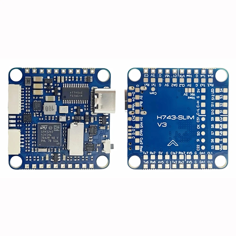 H743-SLIM H743SLIM V3 2-8S MATEK H743-Slim BetaFlight Контроллер полета для системы управления дроном RC FPV
H743-SLIM H743SLIM V3 2-8S MATEK H743-Slim BetaFlight Контроллер полета для системы управления дроном RC FPV
