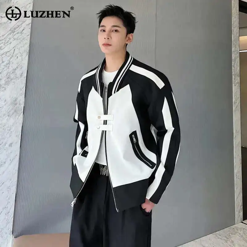 LUZHEN Trend Jackets Trend Men's Niche Korean Style Tops Fashionable Personality Male Clothing Zipper Cardigan 2025 New LZ9087
LUZHEN Trend Jackets Trend Men's Niche Korean Style Tops Fashionable Personality Male Clothing Zipper Cardigan 2025 New LZ9087