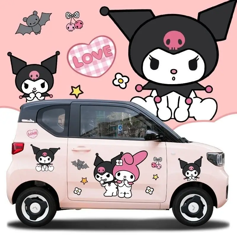 Kawaii Kuromi Автомобильная наклейка Sanrio аниме мультфильм сладкий Модный изысканный креативный водонепроницаемый против царапин украшение кузова автомобиля
Kawaii Kuromi Автомобильная наклейка Sanrio аниме мультфильм сладкий Модный изысканный креативный водонепроницаемый против царапин украшение кузова автомобиля