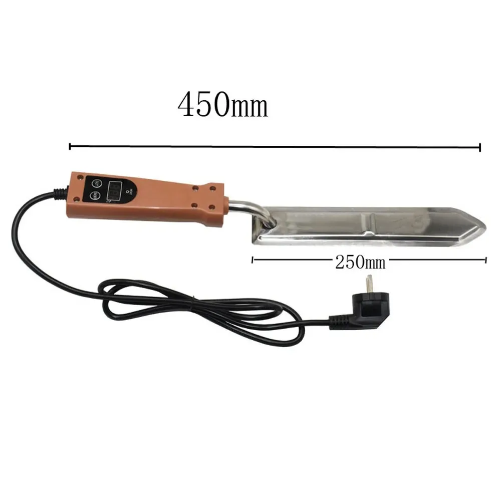 1pc Adjustable Temperature Control Electric Honey Knife,220V 140-160°C Honey Cutter Knife,Professional Beekeeping Equipment Tool
1pc Adjustable Temperature Control Electric Honey Knife,220V 140-160°C Honey Cutter Knife,Professional Beekeeping Equipment Tool