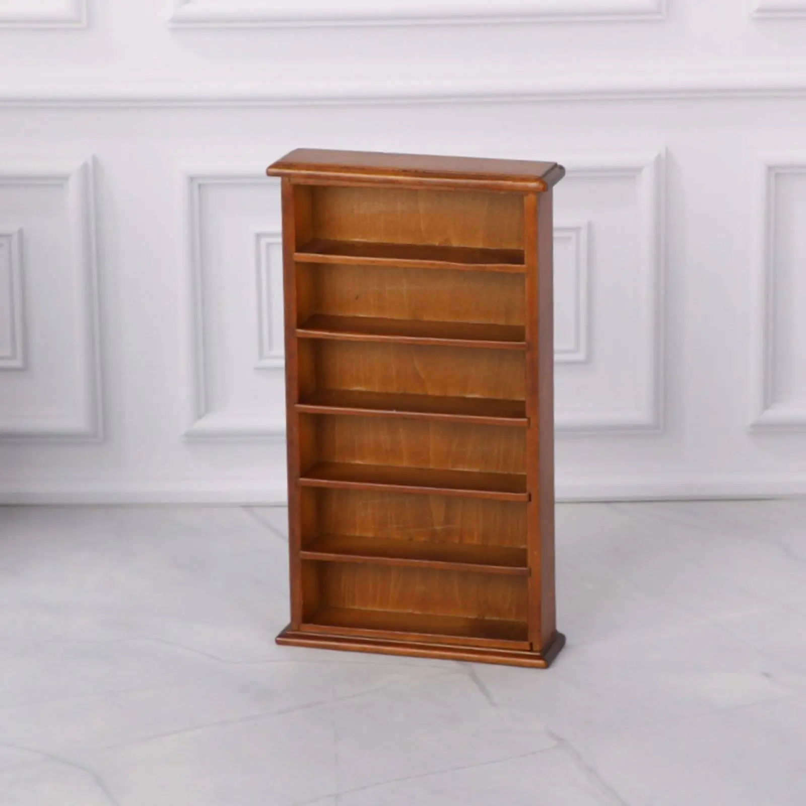 1:12 Scale Bookshelf 6-Layer Design Dollhouse Bookcase Miniature Bookcase Wooden Home Decor Easy to Clean for Model Scene
1:12 Scale Bookshelf 6-Layer Design Dollhouse Bookcase Miniature Bookcase Wooden Home Decor Easy to Clean for Model Scene