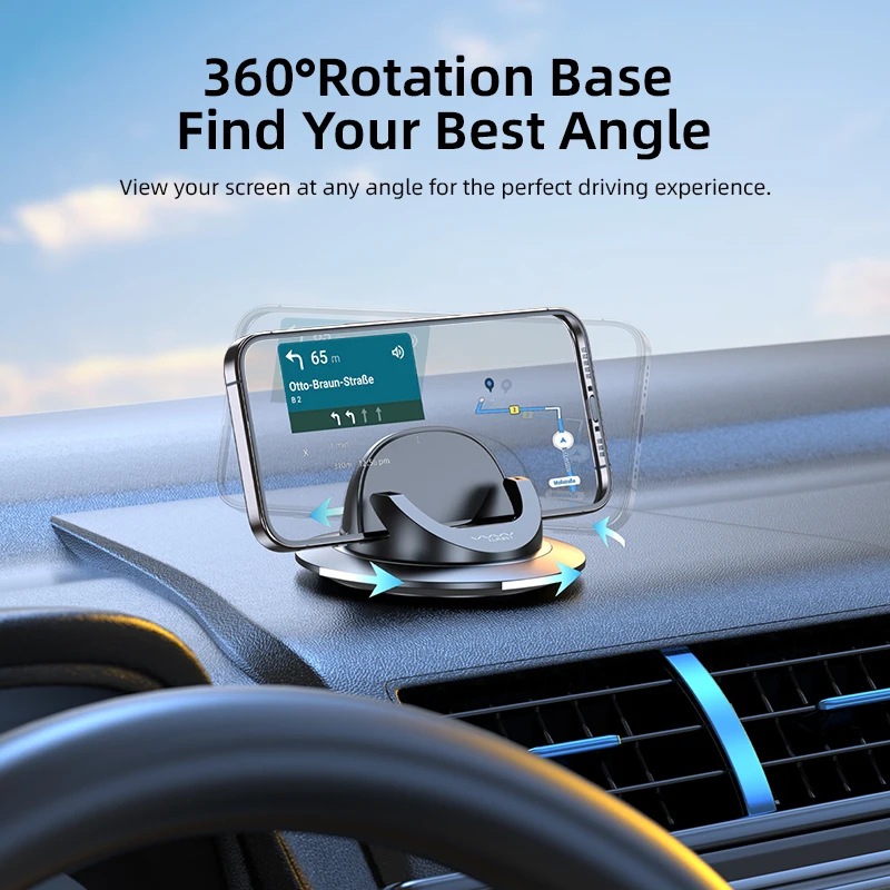 Vyvylabs Dashboard Car Phone Holder 360 Rotation Universal Mobile Stand Support Car Accessory For iPhone 16 15 14 For Samsung
Vyvylabs Dashboard Car Phone Holder 360 Rotation Universal Mobile Stand Support Car Accessory For iPhone 16 15 14 For Samsung