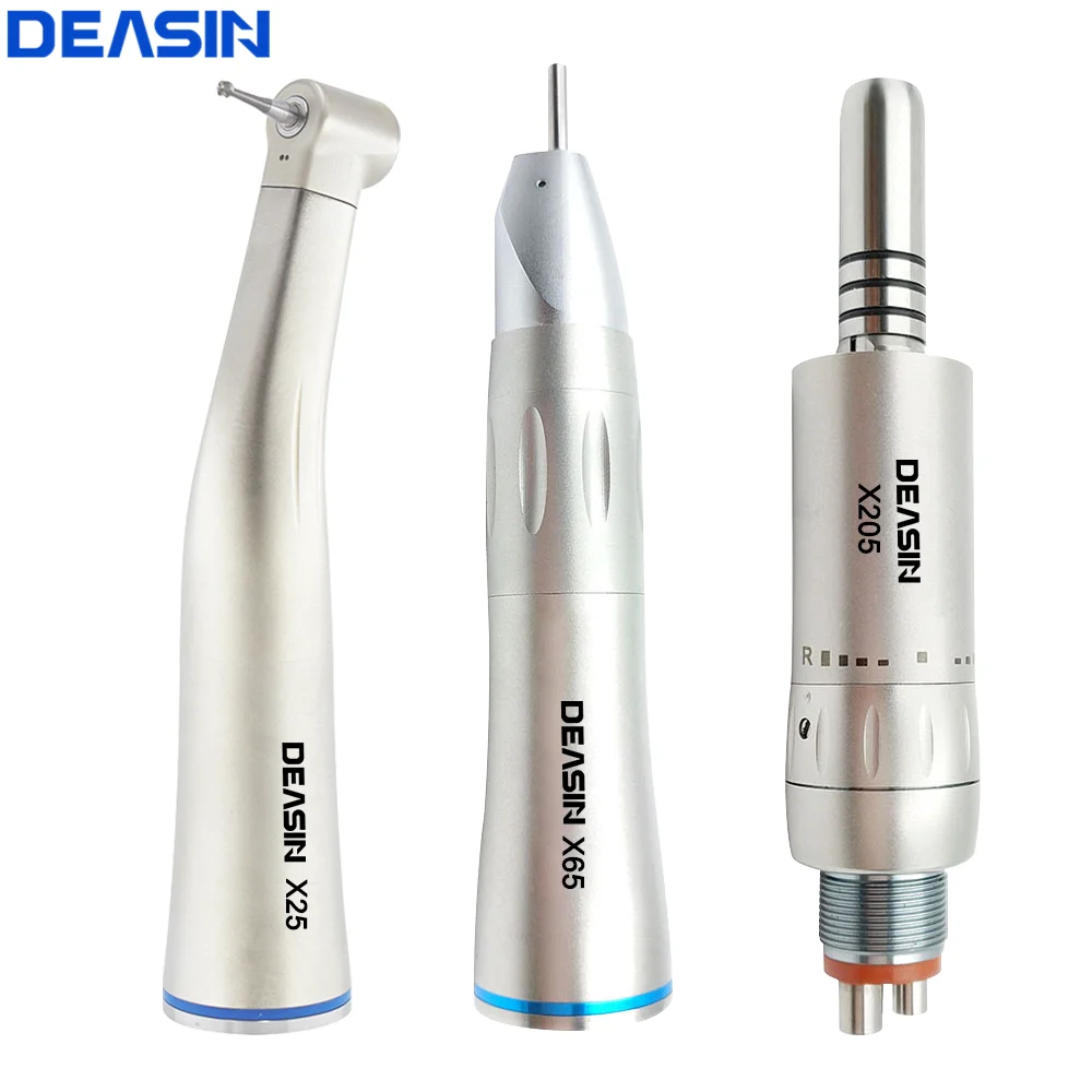 Dental Slow Low Speed Contra Angle Handpiece Stainless Steel Straight Contra Angle Air Motor Handpiece Inner Water Spray Tools
Dental Slow Low Speed Contra Angle Handpiece Stainless Steel Straight Contra Angle Air Motor Handpiece Inner Water Spray Tools