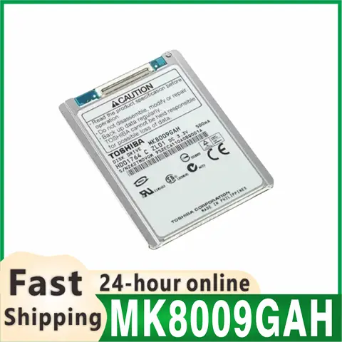 Disco rigido da 1,8 pollici CE/ZIF 80 GB MK8009GAH adatto per d430 D420 xt1 2510P 2710P NC2400 Sr68e sostituzione Mk1211gah