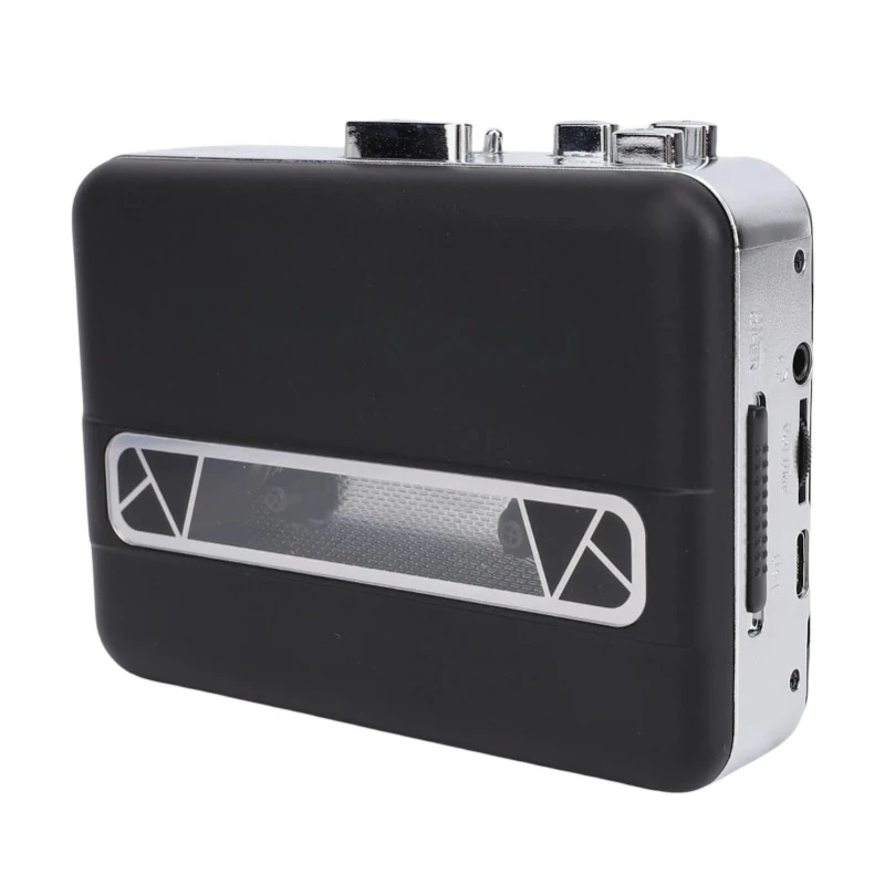 Cassette Tape Player Built in Speaker 3.5mm Earphone Jack Portable Cassette to MP3 Converter for Laptop PC CD Burner
Cassette Tape Player Built in Speaker 3.5mm Earphone Jack Portable Cassette to MP3 Converter for Laptop PC CD Burner