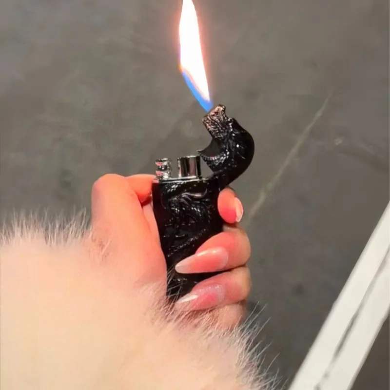 New Dual Flame Windproof Lighter Metal Dual Flame Conversion Jet Inflatable Portable Lighter Fashionable Men's Gift
New Dual Flame Windproof Lighter Metal Dual Flame Conversion Jet Inflatable Portable Lighter Fashionable Men's Gift