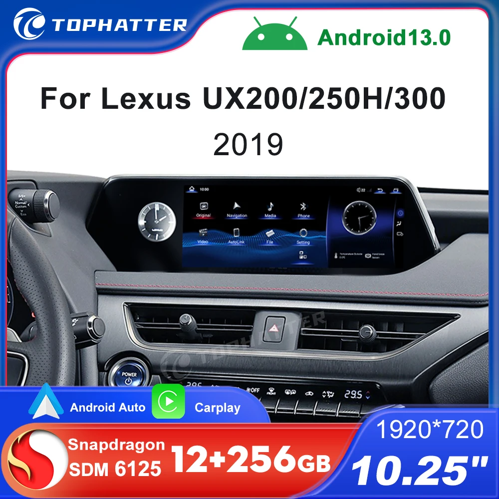 10.25'' For Lexus UX UX200 UX250H UX300 2019 2020 Car Radio CarPlay Android 13 Android Auto Navi GPS Multimedia Car Stereo DSP
10.25'' For Lexus UX UX200 UX250H UX300 2019 2020 Car Radio CarPlay Android 13 Android Auto Navi GPS Multimedia Car Stereo DSP