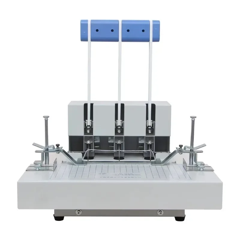 New QY-6115D Three Hole Wire Assembly Machine For Punching And Threading Personnel File Binding Machine
New QY-6115D Three Hole Wire Assembly Machine For Punching And Threading Personnel File Binding Machine