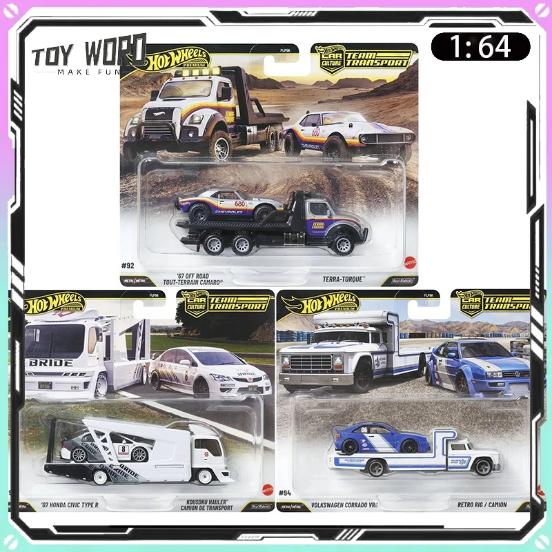 New Hot Wheels Transporter Pack Multiple Classic Car Styles Corrado Civic Camaro Simulation Alloy Model Hobby Ornament Boy Gift
New Hot Wheels Transporter Pack Multiple Classic Car Styles Corrado Civic Camaro Simulation Alloy Model Hobby Ornament Boy Gift
