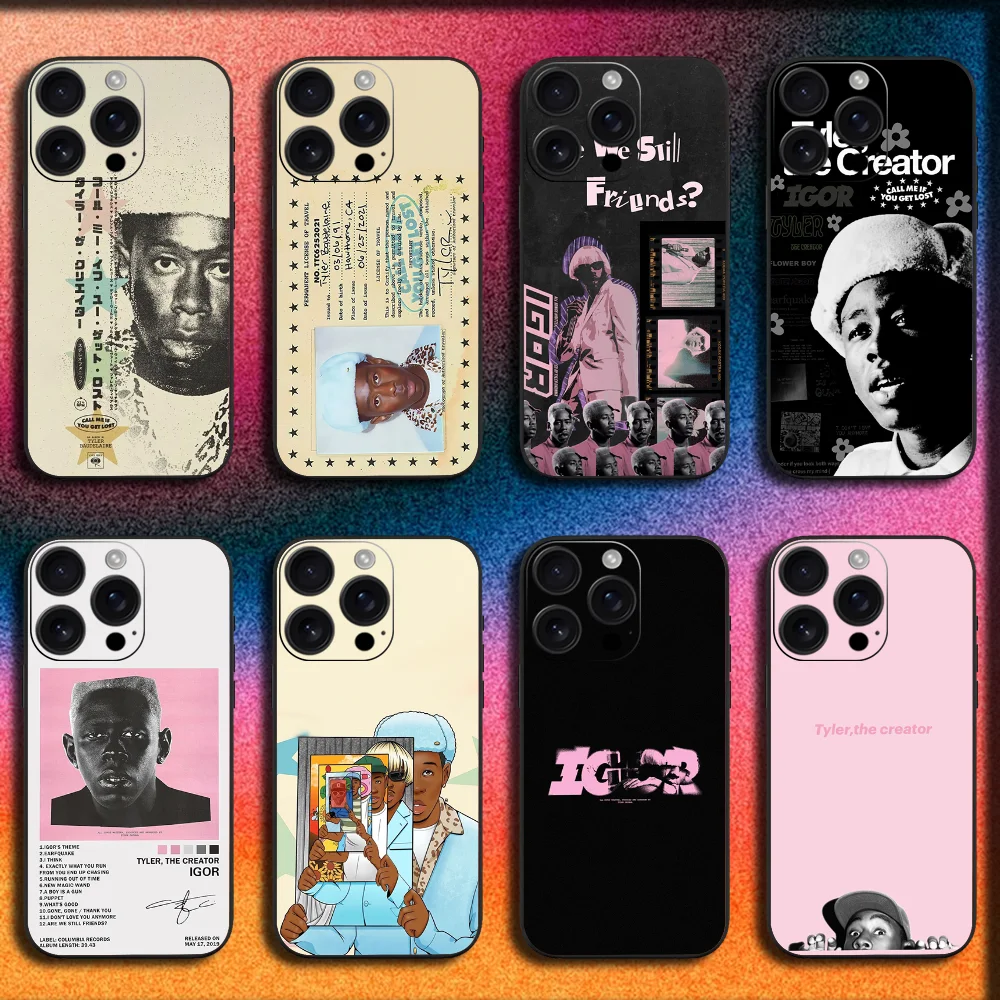 Rapper T-Tylers The Creator Phone Case For iPhone 16,15,14,13,12,11,Pro,XS,Max,XR,Plus,SE,Mini Soft Black Cover
Rapper T-Tylers The Creator Phone Case For iPhone 16,15,14,13,12,11,Pro,XS,Max,XR,Plus,SE,Mini Soft Black Cover