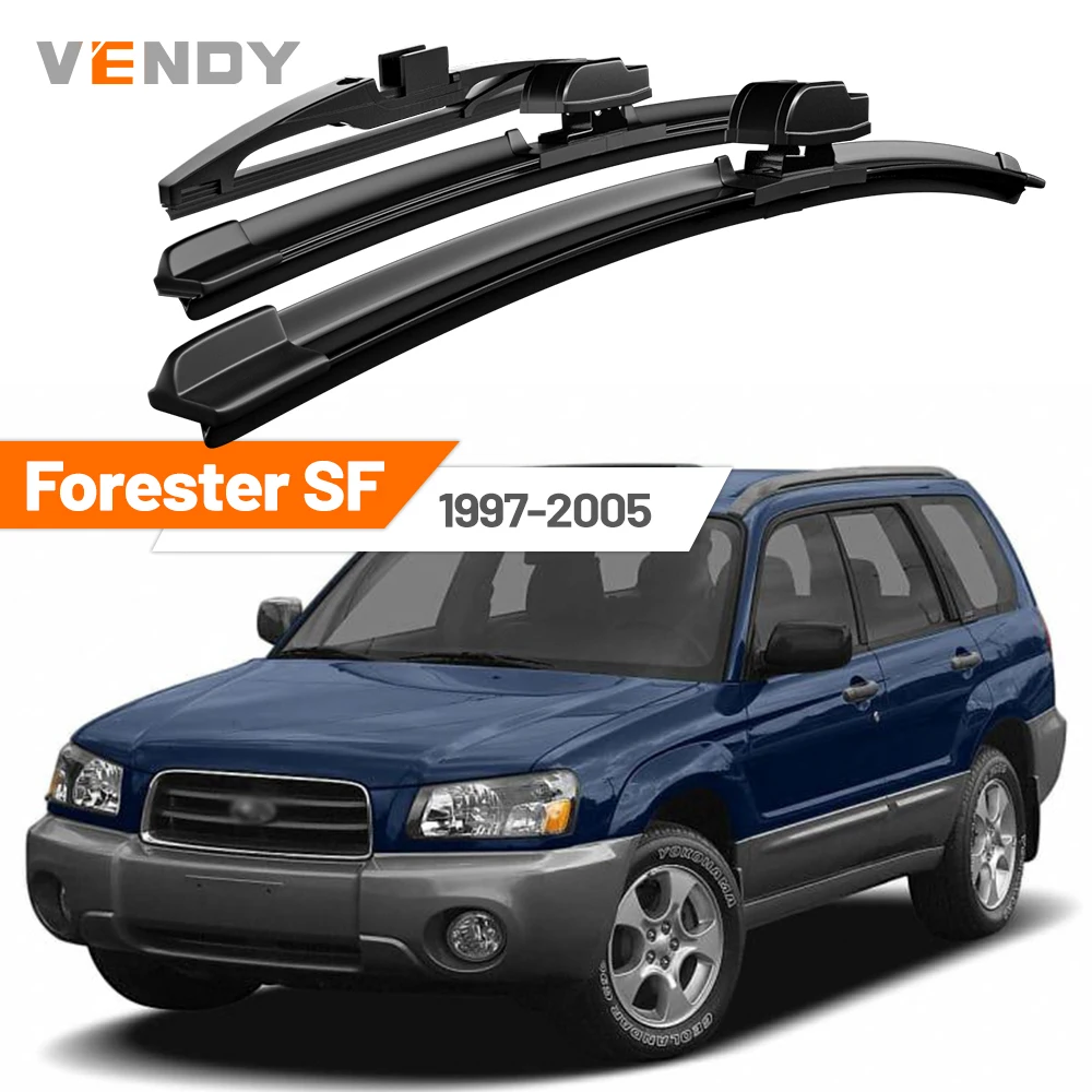 For Subaru Forester SF 1997-2005 2001 2002 2003 2004 Front & Rear Windshield Wiper Blades Windscreen Wipers Set Accessories
For Subaru Forester SF 1997-2005 2001 2002 2003 2004 Front & Rear Windshield Wiper Blades Windscreen Wipers Set Accessories