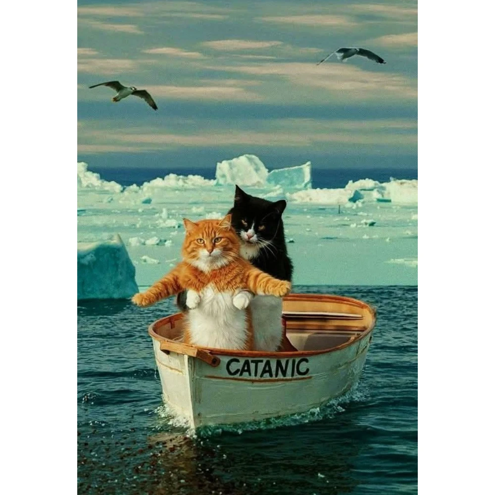 500/1000/1200/2000 PCS Jigsaw Puzzles Two Abstract Cats on Boat Family Activity Relaxing Games for Living Room Home Decor Gift
500/1000/1200/2000 PCS Jigsaw Puzzles Two Abstract Cats on Boat Family Activity Relaxing Games for Living Room Home Decor Gift