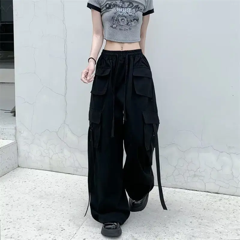 American Multi-Pocket Work Pants 2025 Women'S Summer New Niche Design Hip-Hop Thin Foot Tying Casual Sports Pants
American Multi-Pocket Work Pants 2025 Women'S Summer New Niche Design Hip-Hop Thin Foot Tying Casual Sports Pants