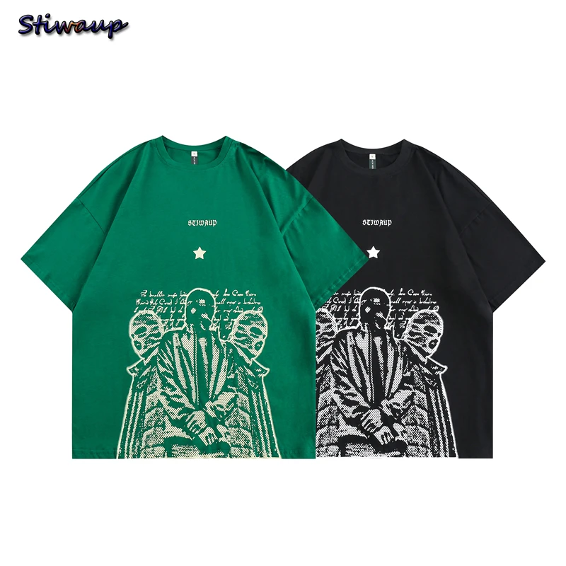 Couple T Shirt with Mask Print for Men and Women Luxury Brand Women Tops 2023 Summer Solid T-shirts Harajuku Trend Short Sleeves
Couple T Shirt with Mask Print for Men and Women Luxury Brand Women Tops 2023 Summer Solid T-shirts Harajuku Trend Short Sleeves