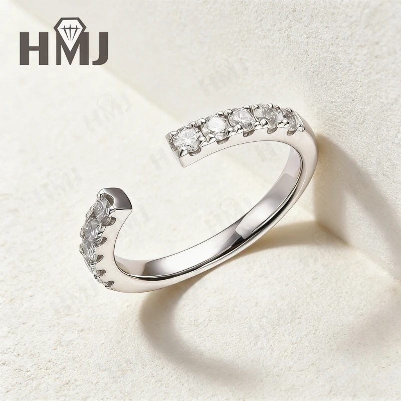 Open Stackable Ring Lab Grown Diamond Round Cut Real 10K 14K 18K Gold PT950 Half Eternity Customized Daily Premium Jewelry Gifts
Open Stackable Ring Lab Grown Diamond Round Cut Real 10K 14K 18K Gold PT950 Half Eternity Customized Daily Premium Jewelry Gifts