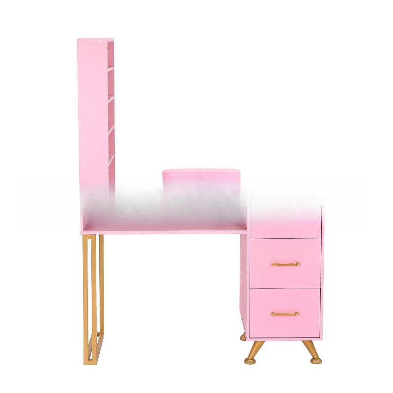 Pink manicure table New manicure table Manicure table with vacuum cleaner hand rest
Pink manicure table New manicure table Manicure table with vacuum cleaner hand rest
