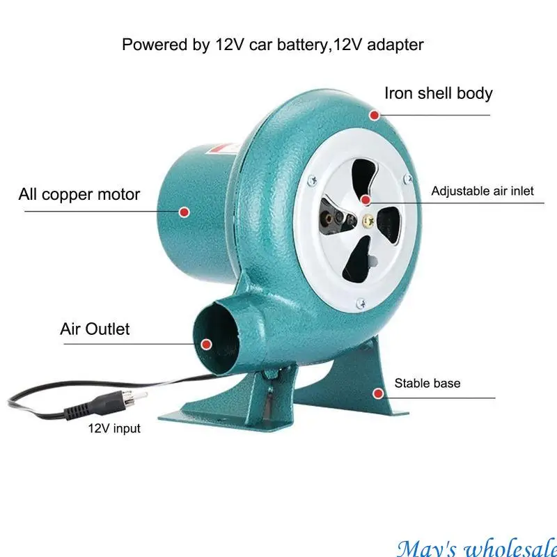 Компактный вентилятор для барбекю, пожарный вентилятор, стартер для вытяжки и охлаждения кухни 448A
Компактный вентилятор для барбекю, пожарный вентилятор, стартер для вытяжки и охлаждения кухни 448A